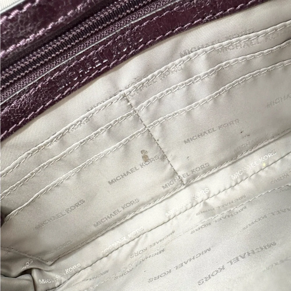 MICHAEL KORS Damson Large Crossbody Clutch Bag